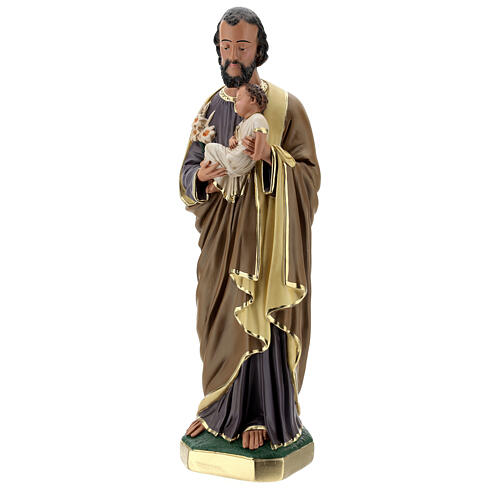 Saint Joseph Enfant Jésus statue plâtre 60 cm Arte Barsanti 3