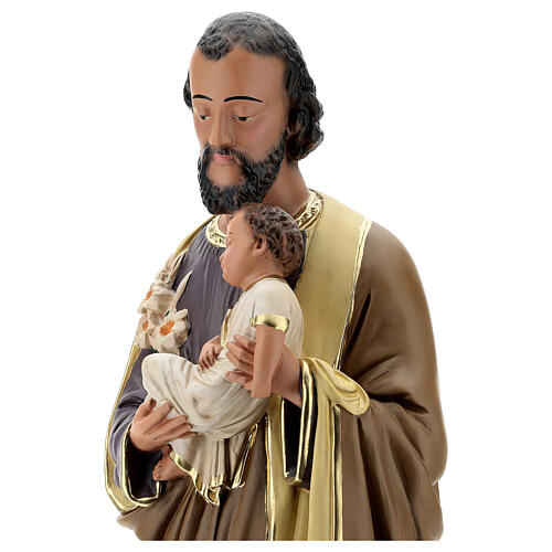 Saint Joseph Enfant Jésus statue plâtre 60 cm Arte Barsanti 4
