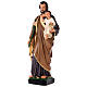 Statue von Sankt Joseph aus handbemaltem Gips von "Arte Bersanti", 80 cm s3