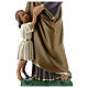 Saint Joseph avec Enfant Jésus statue plâtre 30 cm peinte main Barsanti s2