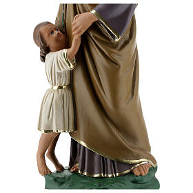 San Giuseppe Bambino statua gesso 30 cm dipinta a mano Barsanti