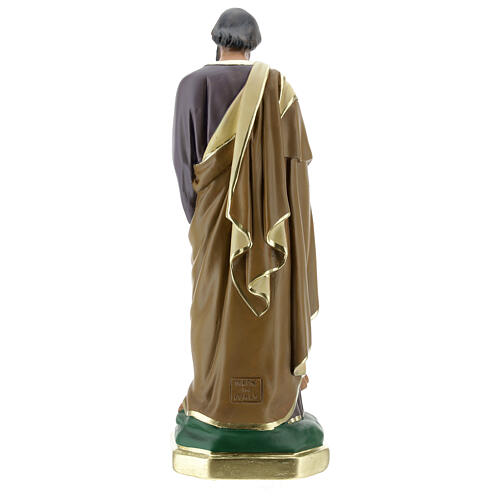 San Giuseppe Bambino statua gesso 30 cm dipinta a mano Barsanti 5