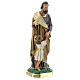 St Joseph and Child statue, 30 cm hand painted plaster Barsanti s4