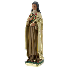 Santa Teresa del Niño Jesús estatua yeso 15 cm Arte Barsanti