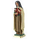 Statue Saint Thérèse de l'Enfant Jésus plâtre 20 cm peinte Barsanti s3