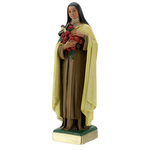 Statue aus Gips Heilige Therese vom Kinde Jesu von Arte Barsanti, 30 cm 3