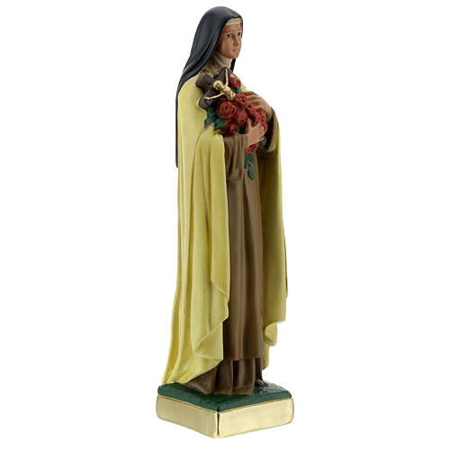 Santa Teresa del Niño Jesús 30 cm estatua yeso Arte Barsanti 4