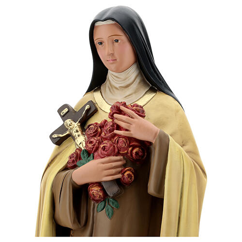 Statue aus Gips Heilige Therese vom Kinde Jesu von Arte Barsanti, 60 cm 4