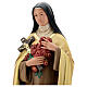Statue aus Gips Heilige Therese vom Kinde Jesu von Arte Barsanti, 60 cm s4