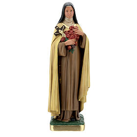 Sainte Thérèse de l'Enfant-Jésus 60 cm statue plâtre Arte Barsanti
