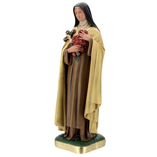 Sainte Thérèse de l'Enfant-Jésus 60 cm statue plâtre Arte Barsanti 3