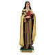 Sainte Thérèse de l'Enfant-Jésus 60 cm statue plâtre Arte Barsanti s1