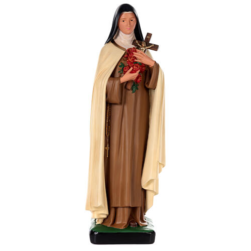 Heilige Thérèse von Lisieux, Statue aus Gips, 80 cm, Arte Barsanti 1