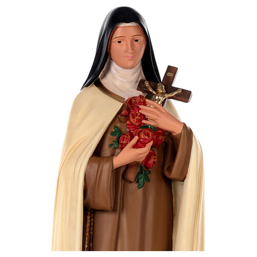 Heilige Thérèse von Lisieux, Statue aus Gips, 80 cm, Arte Barsanti 2