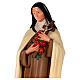 Heilige Thérèse von Lisieux, Statue aus Gips, 80 cm, Arte Barsanti s4