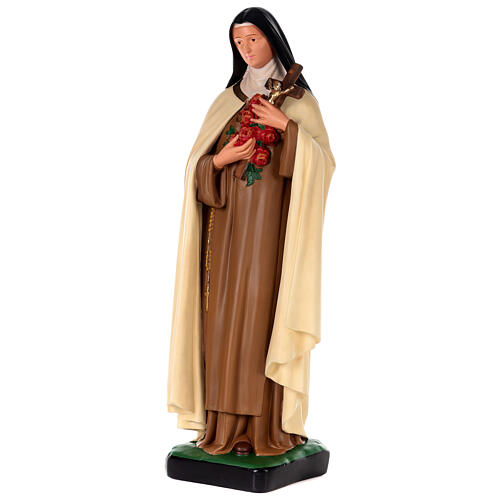 Saint Thérèse de l'Enfant Jésus 80 cm statue plâtre Arte Barsanti 3