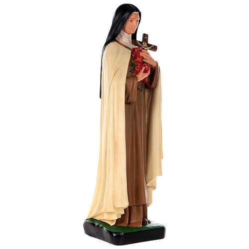 Saint Thérèse de l'Enfant Jésus 80 cm statue plâtre Arte Barsanti 5