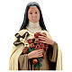Statua Santa Teresa del Bambino Gesù 60 cm resina Arte Barsanti s4