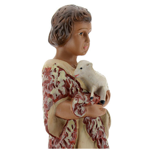 Święty Jan Baptysta Chrzciciel chłopiec figurka gipsowa 20 cm Arte Barsanti 2