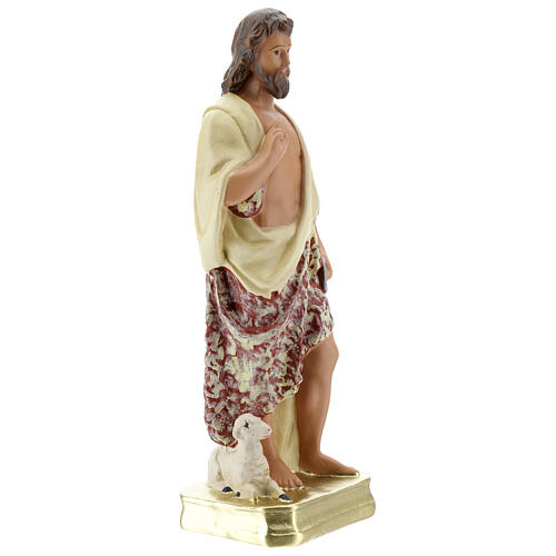 Statue aus Gips Johannes der Täufer von Arte Barsanti, 30 cm 5