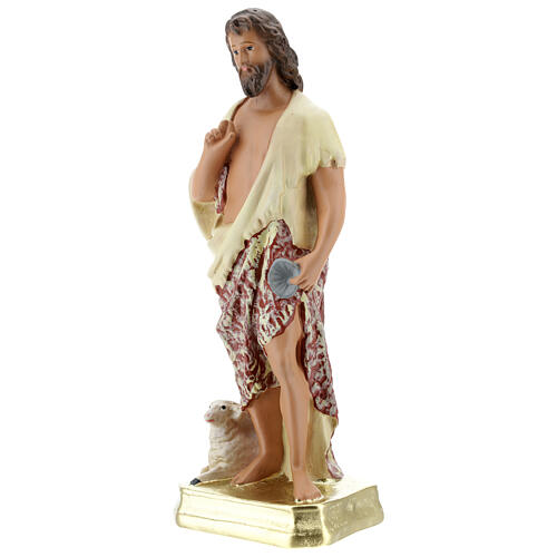 Święty Jan Baptysta Chrzciciel figura gipsowa 30 cm Arte Barsanti 3