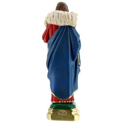 Jesus Guter Hirte, Statue aus Gips, 30 cm, handbemalt, Arte Barsanti 5