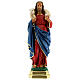 Jesus Guter Hirte, Statue aus Gips, 30 cm, handbemalt, Arte Barsanti s1