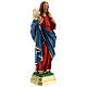 Jesus Guter Hirte, Statue aus Gips, 30 cm, handbemalt, Arte Barsanti s4