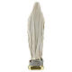 Estatua Virgen de Lourdes 20 cm yeso pintada a mano Barsanti s4