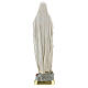 Madonna z Lourdes figura gipsowa 25 cm malowana ręcznie Barsanti s4