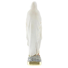 Statue aus Gips Unsere Liebe Frau in Lourdes handbemalt Arte Barsanti, 30 cm s6