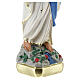 Our Lady of Lourdes statue, 30 cm hand painted plaster Barsanti s4