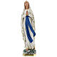 Madonna of Lourdes statue, 50 cm hand painted plaster Barsanti s1