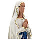 Statue aus Gips Unsere Liebe Frau in Lourdes handbemalt Arte Barsanti, 60 cm s4