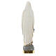 Statue plâtre Notre-Dame de Lourdes 60 cm peinte main Barsanti s8