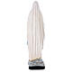 Notre-Dame de Lourdes statue plâtre 80 cm peinte main Barsanti s5