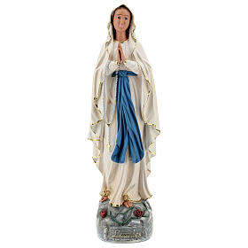 Nossa Senhora de Lourdes imagem resina pintada à mão Arte Barsanti 60 cm