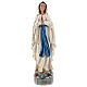 Nossa Senhora de Lourdes imagem resina pintada à mão Arte Barsanti 60 cm s1