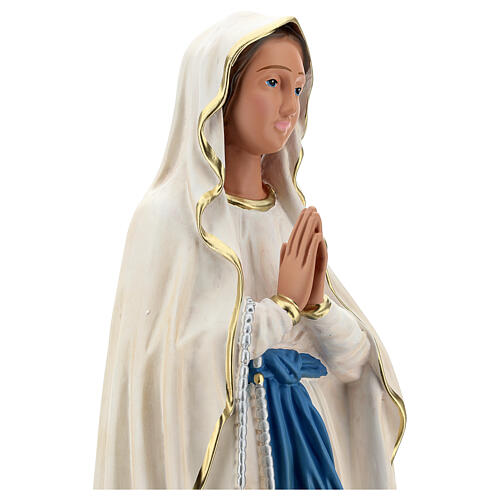 Our Lady Lourdes statue, 60 cm hand painted resin Arte Barsanti 2