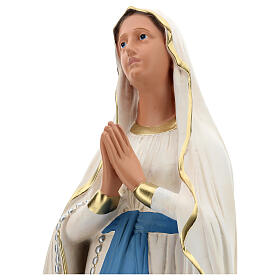 Estatua Virgen de Lourdes resina pintada h 85 cm Arte Barsanti