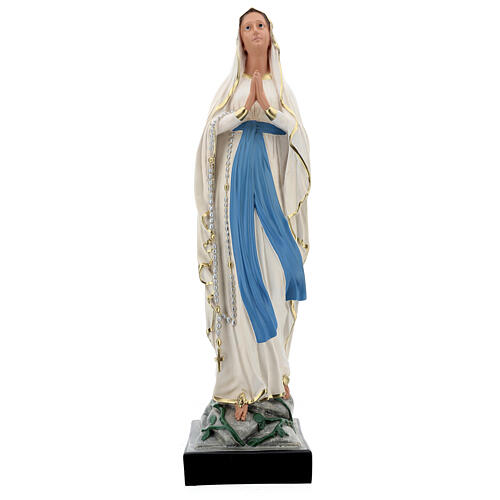 Estatua Virgen de Lourdes resina pintada h 85 cm Arte Barsanti 1