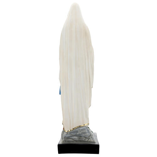 Nossa Senhora de Lourdes imagem resina pintada à mão Arte Barsanti 85 cm 5