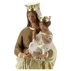 Figura Matka Boża z Góry Karmel 30 cm gips malowany ręcznie Barsanti