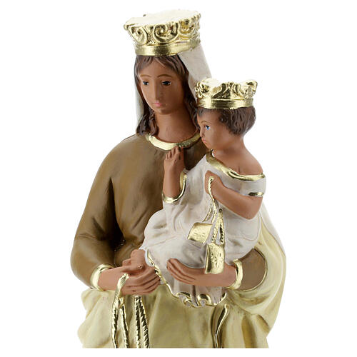 Figura Matka Boża z Góry Karmel 30 cm gips malowany ręcznie Barsanti 2