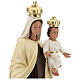 Our Lady of Mount Carmel resin statue 60 cm hand painted Arte Barsanti s2