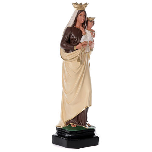 Our Lady of Mount Carmel statue 32 in hand-painted redin Arte Barsanti 4