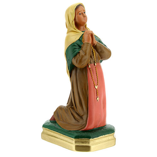 Heilige Bernadette, Statue aus Gips, 20 cm, Arte Barsanti 3