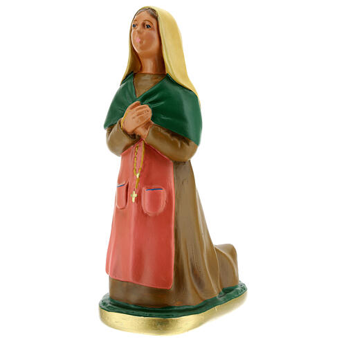 Heilige Bernadette, 30 cm, Statue aus Gips, Arte Barsanti 2