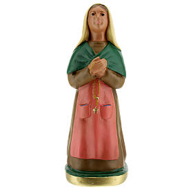 Saint Bernadette 12 in plaster statue Arte Barsanti