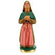 Heilige Bernadette, Statue aus Gips, 40 cm, handbemalt, Arte Barsanti s1